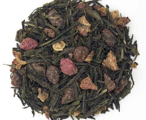 Champagne and Berries Organic Green Tea Video from Teas Etc